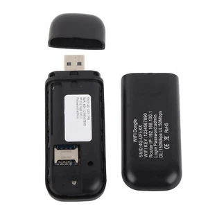 Mobiler 4G LTE Hotspot Router Tragbares USB WLAN Modem Mit 150 Mbit/s Und SIM - Bild 1 von 11