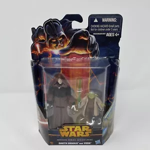 Hasbro Star Wars Darth SIDIOUS & Yoda #MS10 Mission Series Senate Duel Figuren - Bild 1 von 6