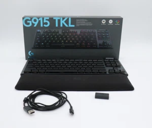 (Used) Logitech G915 TKL RGB Wireless Gaming Keyboard GL Tactile - Picture 1 of 2