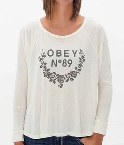 OBEY by Buckle - top - raglan shirt - NWT - size medium - thin & light - Picture 1 of 2