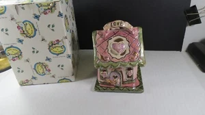 Blue Sky Clayworks LOVE HOUSE Glossy Pink Electric Candle Heather Goldminc + box - Picture 1 of 7