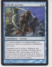Magic MTG Tradingcard Betrayers of Kamigawa 2005 Veil of Secrecy 59/165 SPANISH