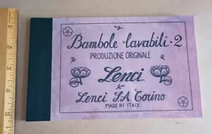 Lenci Feltro Bambola (1933) CATALOGO Modelli Campioni Lacca MASCOTTE BAMBOLE BOUDOIR ITALIA - Foto 1 di 7