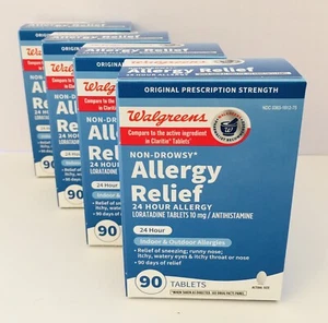 360 Tabs!! Compare To CLARITIN Non-Drowsy Allergy 24hr Loratadine 10mg Exp12/25 - Picture 1 of 6