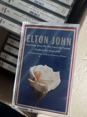 Elton John  Something about the Way You Look Tonight/Candle In the Wind Cassette - Image 1 of 3