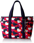 Tommy Hilfiger $98 NWT Dariana Heart Love Canvas Large Tote Hand Bag Carry On KM