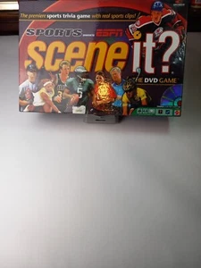 Sports Powered By ESPN Scene It? DVD Board Game. Major Sports Trivia Game 2005 - Picture 1 of 23