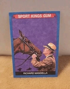 RICHARD MANDELLA 2024 Sportkings Vol. 5 #188 Blue Border Horse Racing - Picture 1 of 2