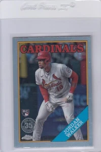 2023 TOPPS CHROME UPDATE JORDAN WALKER 88 ANNIVERSARY REFRACTOR ROOKIE 88CU18 MW - Picture 1 of 1