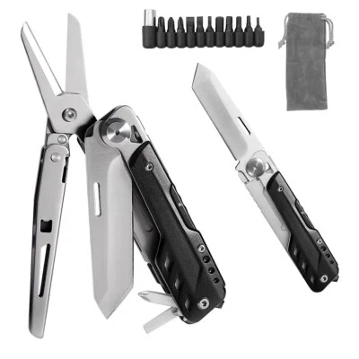 5+11 Funktionen Multitool Multifunktions-Taschenmesser Schweizer Messer Schere - Bild 1 von 4