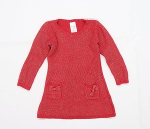 Knee Length Dresses Peacocks for Girls 