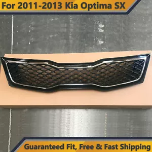 Chrome Upper Replacement Grille Assembly for 2011 2012 2013 Kia Optima SX Turbo - Bild 1 von 4