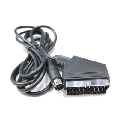 1.8m RGB Scart Lead cables For Sega -Mega Drive 2 -Genesis MD2 RGB AV Scar - Image 1 of 4