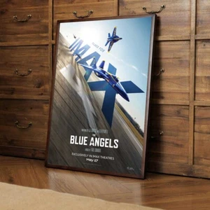 Official Poster The Blue Angels Directed By Paul Crowder Filmed For IMAX