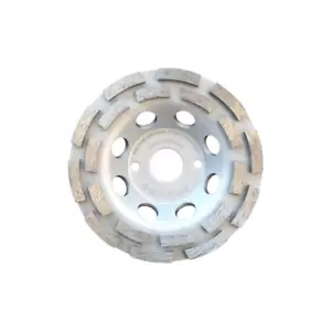 Diamant-Topfschleifer Ø 125 Schleifteller doppelreihig Beton universal - Bild 1 von 1