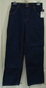 RALPH LAUREN BOYS JEANS WITH LEATHER TRIM SIZE 14  NEW MISSING TAG - Picture 1 of 1