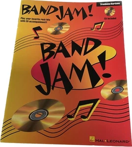 Hal Leonard Band Jam - Trombone w/accompaniment CD rock hits - Picture 1 of 5