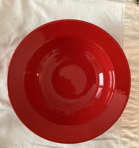 Crate & Barrel Large Serving Bowl (Pasta/Salad) 13.25 wide  x 3.5 “high NEW - Picture 1 of 6