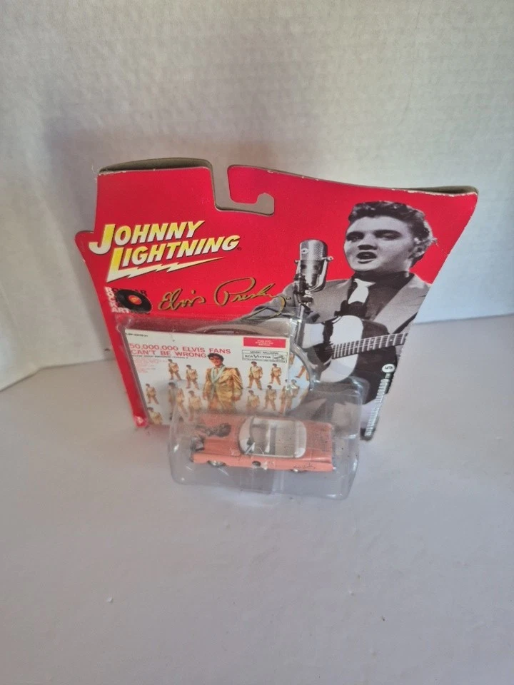 Cadillac Eldorado Johnny Lightning Arte Rupestre Clásico Elvis Presley Mini Disco Foto 1 de 1