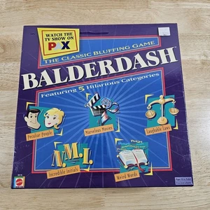 Balderdash The Classic Bluffing Board Game Mattel 2003 NEW SEALED - Picture 1 of 7
