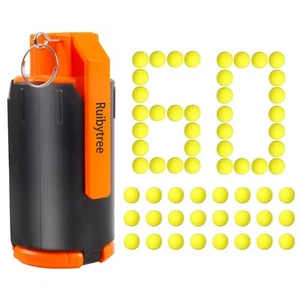 Tactical Plastic Toy Bomb for Nerf CS Nerf Rival Battle Game with 60PCS Round... - Picture 1 of 6