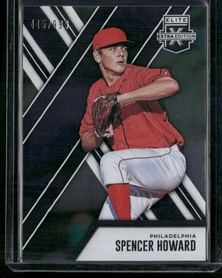 2017 Panini Elite Extra Edition #45 Spencer Howard #/999 - Image 1 of 2