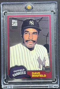 2001 Topps Chrome Traded #T103 4 of 45 DAVE WINFIELD New York Yankees HOF - Picture 1 of 7