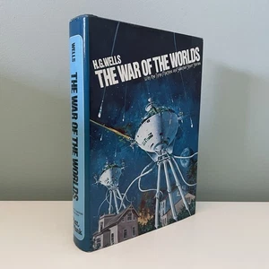 The War of the Worlds, Time Machine, Short Stories - Wells, Platt Munk Hardcover - Foto 1 di 15