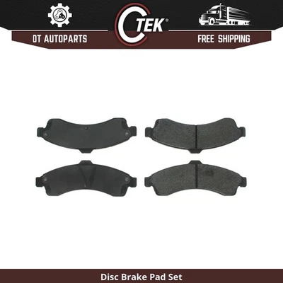 Para 2004-2005 Buick Rainier | Pastilhas de freio a disco dianteiras centrais | Semi-metálicas - Imagem 1 de 3
