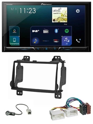 Pioneer MP3 Bluetooth USB 2DIN DAB Autoradio für Hyundai H1 (08-15) - Bild 1 von 4