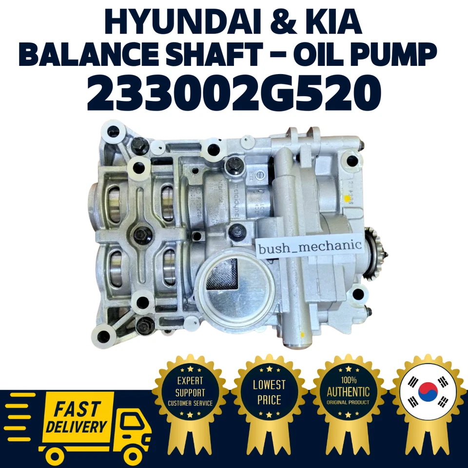 Bomba de aceite de equilibrio de eje original OEM Hyundai Kia 2333002G520 Optima Sonata Foto 1 de 3