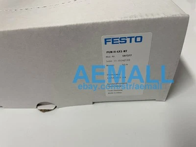 Новые в коробке пластиковые трубки Festo PUN-H-6X1-NT 197377 (50 метров/164 фута) - Изображение 1 из 2