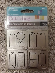 Cuttlebug Provo Craft Tiny Tags Dies - Picture 1 of 2