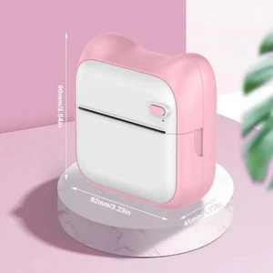 Mini Pocket Tragbarer Bluetooth USB Thermodrucker Papier Etikettendruck - Bild 1 von 11