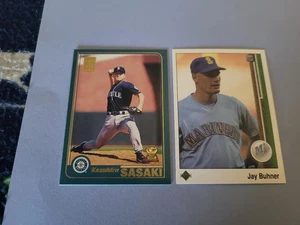 !!! KAZUHIRO SASAKI / JAY BUHNER BASEBALL CARD LOT $$ - Picture 1 of 1