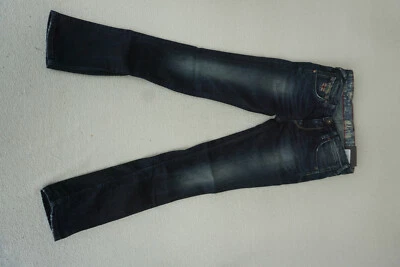 PEPE JEANS Cliff age 13-14 niñas niños pantalones elásticos 152-164 W28 azul oscuro NUEVO Foto 1 de 4