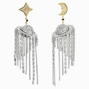 Out-Of-This-World Glamour With This Dazzling Pair Of On-Trend Asymmetric Earring - Picture 1 of 6