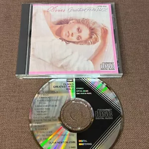 OLIVIA NEWTON-JOHN Greatest 2 JAPAN CD CP35-3046 4A3 BLACK TRIANGLE Smooth case - Picture 1 of 20