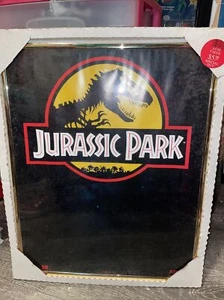 JURASSIC PARK VINTAGE NOS FRAMED PICTURE 1993 16x20 RARE - Picture 1 of 9