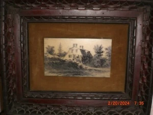 Artini Gehöft Bild Antik - Bild 1 von 4