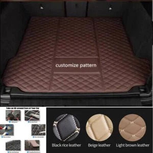 For Mini Rear Mats Custom Carpets All Weather Pu Leather Car Trunk Mats Liners - Imagen 1 de 32