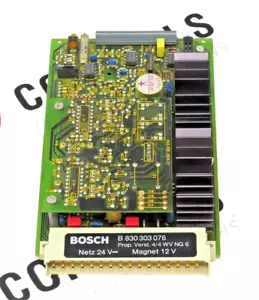 Bosch Rexroth B830303076 Proportional 1-Stage Amplifier 24VDC Input 12V Magnet - Picture 1 of 4