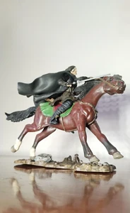 Lord Of The Rings Armies of Middle Earth ARAGORN ON HORSEBACK Action Figure - Picture 1 of 18