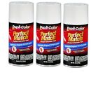 3 Cans-Duplicolor Bty1556 For Toyota Code 040 Super White Ii Aerosol Spray Paint