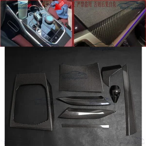 Dry Carbon Console Dashboard Interior Trims For 20-22 BMW 3 Series G20 320i 330i - Picture 1 of 7