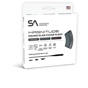 SCIENTIFIC ANGLERS MAGNITUDE TEXTURED GRAND SLAM FULL CLEAR FLOATING WF-11-F - Picture 1 of 5