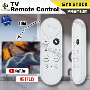 For Chromecast 4K Google TV Voice Bluetooth IR Remote Control G9N9N GZRNL AU - Picture 1 of 13