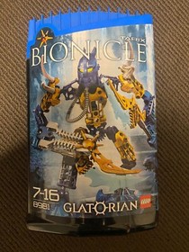 Lego Bionicle Glatorian Tarix #8981 New Factory Sealed 2009