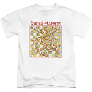CHUTES AND LADDERS 79 GAME BOARD Toddler Kids Graphic Tee Shirt 2T 3T 4T 4 5-6 7 - Picture 1 of 3