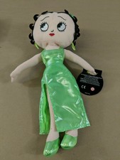 i22 15" Green Dress Heart Leg Betty Boop Boop-Oop-A-Doop Kelly Toy Plush Doll!